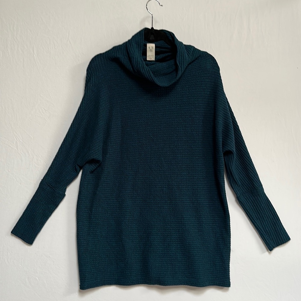 Free People Tunic Dress sweater dress women's small cowl neck